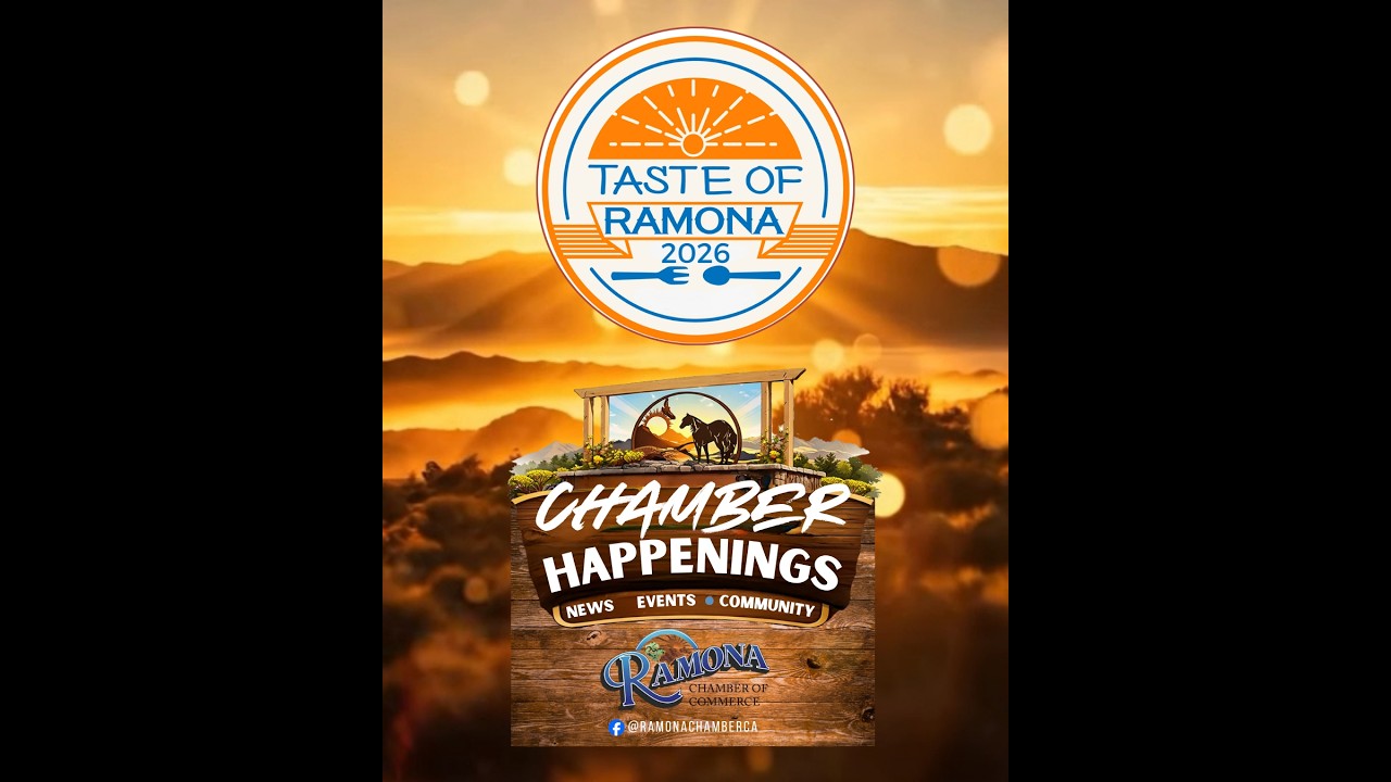 05-13-26 Chamber Happenings - Taste of Ramona
