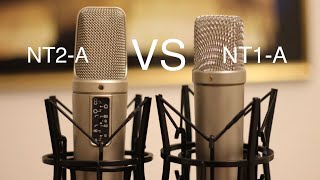Video thumbnail for Mic Comparison: Rode NT1-A vs. Rode NT2-A by Simon Schuett