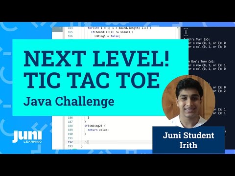 Code a Giant Tic Tac Toe Game in Java! | Beginner Java Coding Tutorial