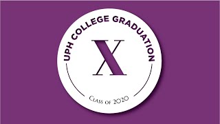Virtual Graduation Announcement UPH College Class of 2020