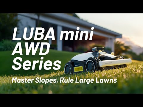 Robotgräsklippare Mammotion LUBA Mini AWD 1500 Utan Slinga