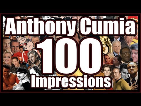 Anthony Cumia - 100 Impressions [Part 1 of 2]