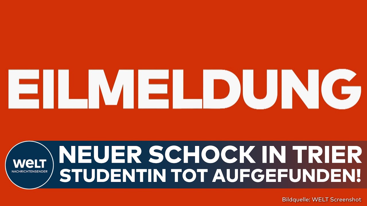 TRIER: Neuer Schock! Studentin tot in Wohnung entdeckt - Ermittlungen laufen