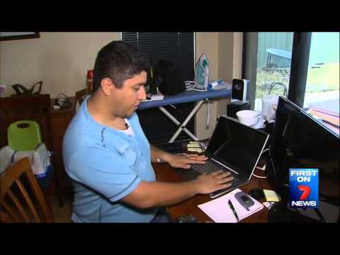 Lightening Storm Hits Perth | Seven News Perth | 10/11/2014