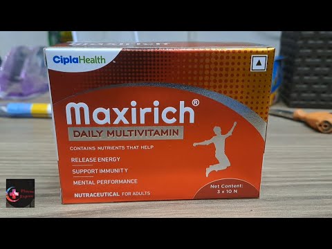 Cipla maxirich multivitamin minerals softgel
