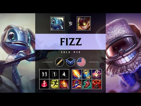 Fizz Mid vs Ziggs - NA Diamond Patch 25.11
