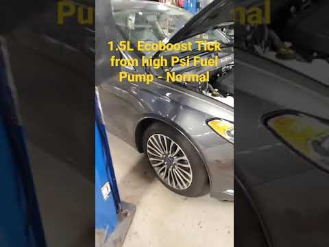 1.5L Ecoboost Tick - Customer States  I hear A Tick when engine running - here is 1 sound