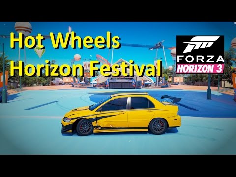 Forza Horizon 3 Hot Wheels new area - new Horizon festival PART2