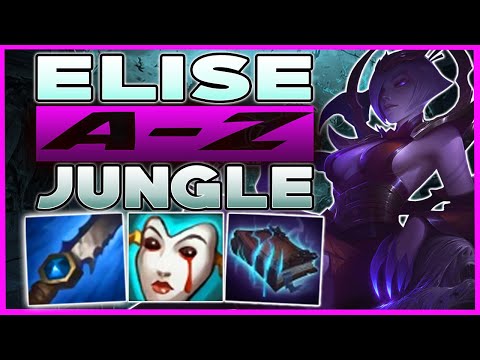 ELISE IS ACTUALLY A GOD TIER JUNGLE CARRY?! ELISE A TO Z JUNGLE CHALLENGER S10! - League Of Legends