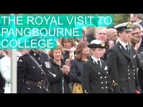 The Royal visit to Pangbourne College