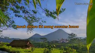 Download lagu Sewates Konco - LAVORA Ft Destya Eka ( Lirik Lagu viral TikTok ) mp3