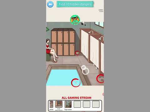 Crazy Brain Puzzle Level 96 | find 10 hidden dangers Gameplay 