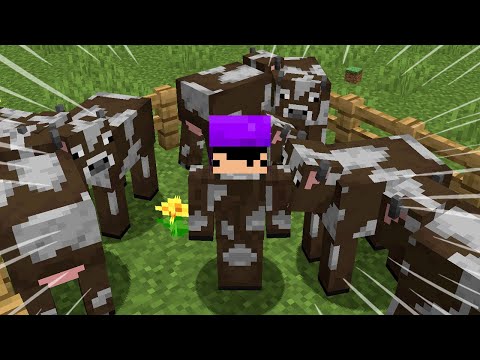 Trying to find my friend disguised as various mobs in minecraft