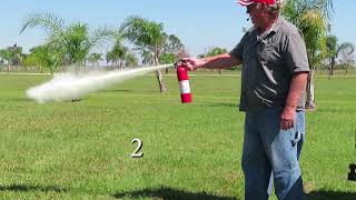 7 Years and  older Kidde Fire extinguishers Test
