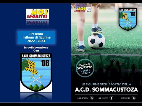 Album Figurine Sommacustoza 08 // Noi Sportivi 2022-2023