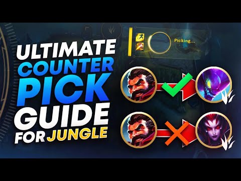 ULTIMATE JUNGLE COUNTER PICKING GUIDE (SEASON 10) | League of Legends