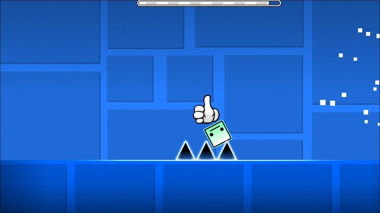 how to jump 3 spikes GD tutorial