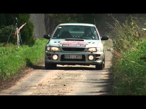 Adam Radwański Subaru Impreza GT - Rajd Dziennikarzy 2010 - Gnojnica, Zapole 18-09-2010