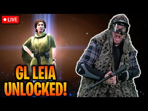 Galactic Legend Leia Organa Unlock + Testing FINALLY - Star Wars: Galaxy of Heroes