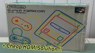 I Bought A Super Famicom In 2023 + Cheap HDMI Solutions ! 😎