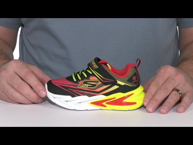 Vídeo relacionado con Skechers - Flex-Glow Ultra, Zapatillas Niño, Blue,