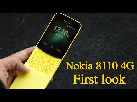 Nokia 8110 4G and Nokia 1: Budget Nokia phones at MWC 2018