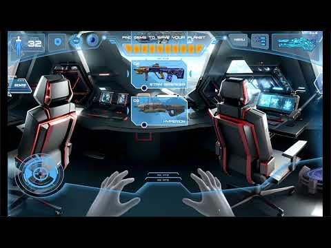 Gem hunter vr game ui interaction made completely in figma