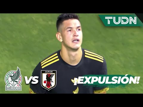 RED! César Montes sent off | Mexico vs. Japan | International Friendly | TUDN