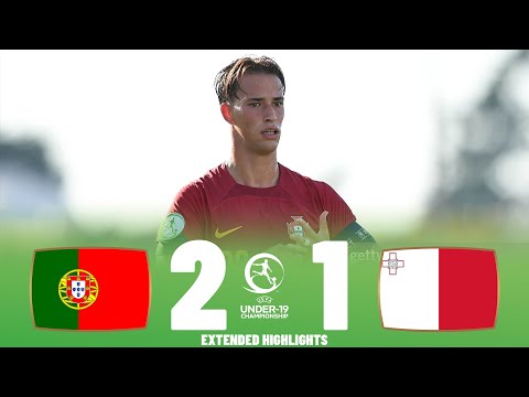 Portugal vs Malta | Highlights | U19 European Championship 09-07-2023