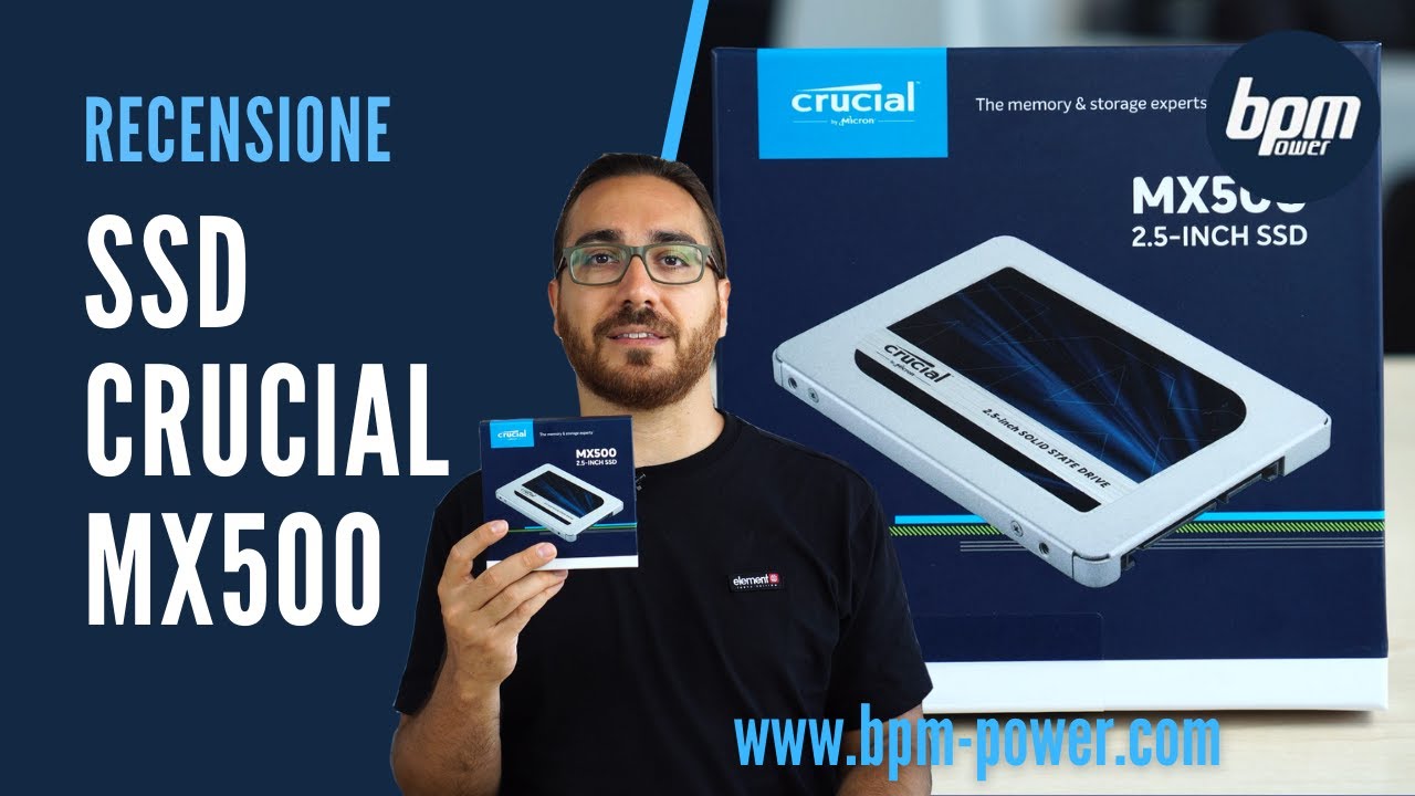 SSD Crucial BX500 500GB SATA 6Gb/s - Unità A Stato Solido 2.5 Pollici - Foto 8
