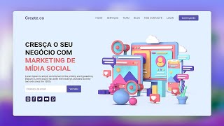 Como Criar um SITE RESPONSIVO do ZERO | HTML CSS e JAVASCRIPT