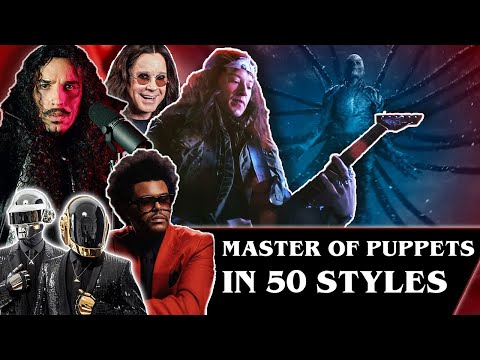 Musician Performs Metallica's 'Master Of Puppets' In The Style Of 50 Different Artists, And It's One Hell Of A Ride