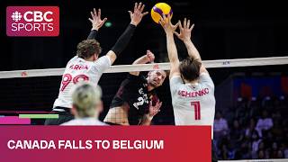 Belgium sweeps Canada at Volleyball Nations League stop in Osaka | #CBCSports