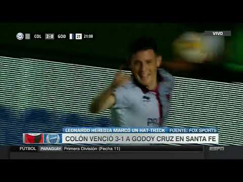 FECHA 6 Colón vs Godoy Cruz 3-1 RESUMEN