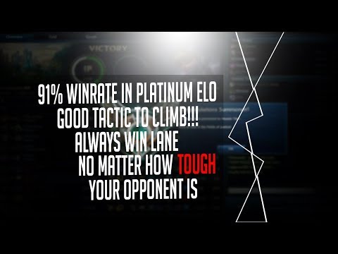 91% WINRATE TACTIC | PLATINUM ELO