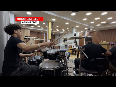 Nathan Novais - Primeira Essência - Anderson Freire - #drummer #drumcover#gospelmusic #drumcam