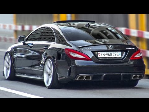 Beautiful Mercedes CLS63 AMG Compilation - Brutal V8 Exhaust SOUND!