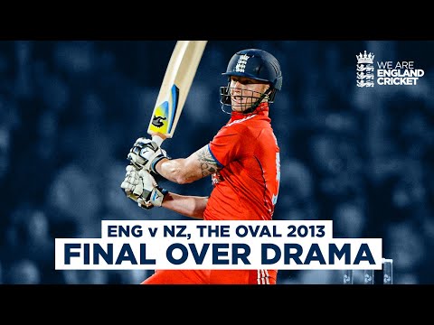 Dramatic Final Over In FULL | Thrilling T20 Goes To Final Ball | England v New Zealand 2013