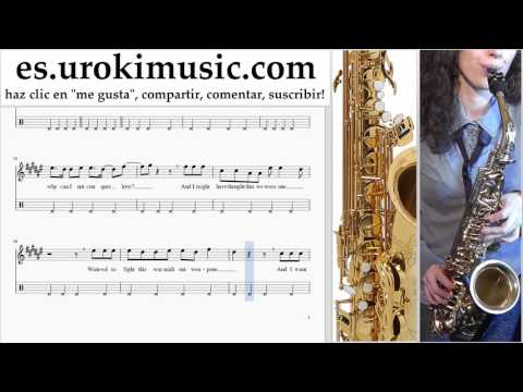 Como Tocar Saxofon contralto Sia Elastic Heart Parte#2 Clases Notas Musicales Tutorial Tablatura