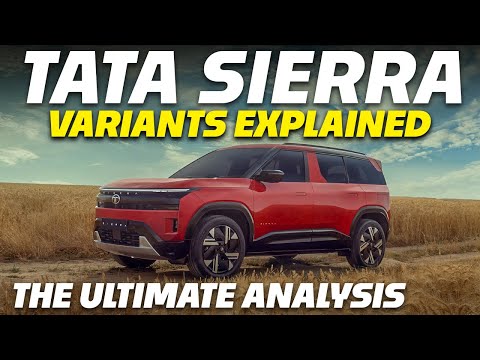 Tata Sierra Petrol Variants Explained | Smart/+, Pure/+, Adventure/+, Accomplished/+