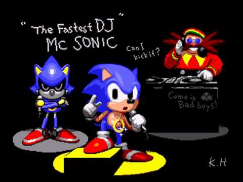 "'The Fastest DJ' MC Sonic" (Sonic CD Easter Egg) (Europe/Japan)