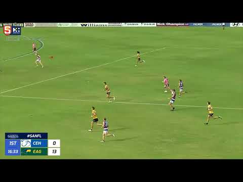 Rd 5 SANFL Snapshot - Central's Aiden Grace finishes nice team play