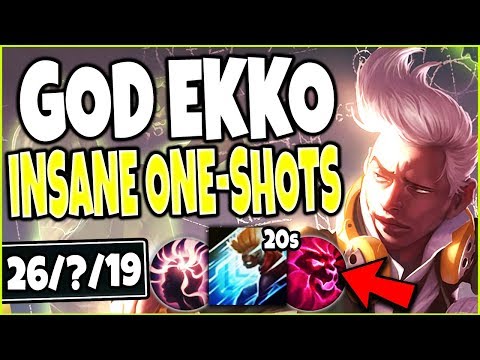 GOD EKKO 1000IQ JUNGLE BUILD 🔥 BEYOND BROKEN INSANE ONE-SHOTS 🔥 Jungle Ekko s9 League Of Legends