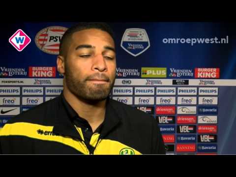 ADO-doelman Gino Coutinho na PSV - ADO Den Haag