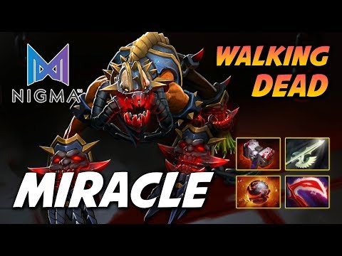 Miracle Lifestealer- WALKING DEAD - Dota 2 Pro Gameplay