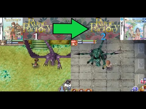 Rune Factory 1 Vs. Rune Factory 2
