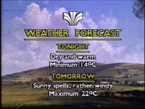 TVS Continuity & Adverts from The Way We Were 1986