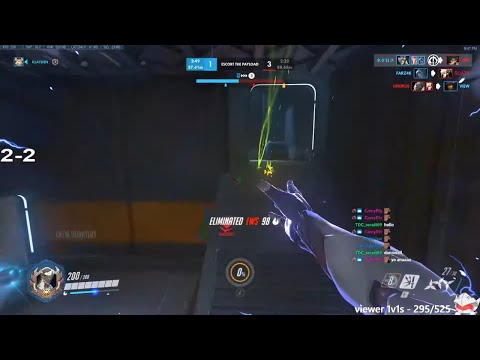 NECROS INSANE GENJI GAMEPLAY! [ OVERWATCH SEASON 25 TOP 500 ]