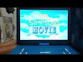 Menu Walkthrough Of The Simpsons Movie DVD From 2007