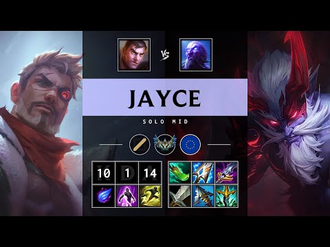 Jayce Mid vs Ryze - EUW Challenger Patch 25.11